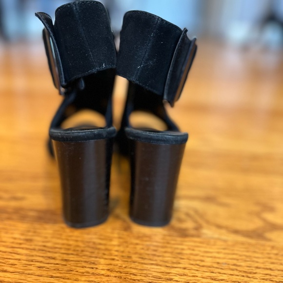 Vaneli Black Suede Booties - Picture 3 of 8